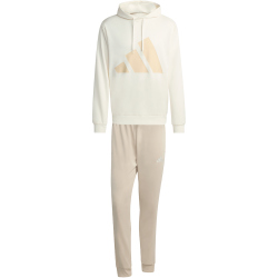 adidas Sportswear Big Logo French Terry Hooded Trainingsanzug Herren KB8780 - off white L