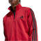 adidas Basic 3-Streifen Tricot Trainingsanzug Herren KC1357 - active maroon S