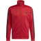 adidas Basic 3-Streifen Tricot Trainingsanzug Herren KC1357 - active maroon S