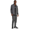 adidas Basic 3-Streifen Tricot Trainingsanzug Herren KC1355 - grey six S