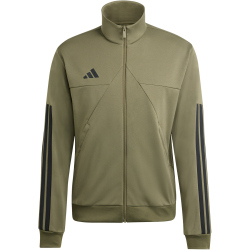 adidas Tiro Trainingsjacke Herren KC2911 - olive strata/black XS
