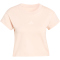 adidas Future Icons Small Logo Baby Tee T-Shirt Damen KD7756 - blush pink XS