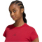 adidas Future Icons Small Logo Baby Tee T-Shirt Damen KD7720 - active maroon M