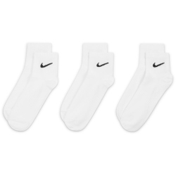 3er Pack NIKE Everyday Lightweight Ankle Trainingssocken white/black 34-38