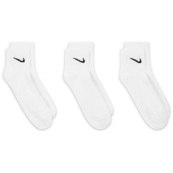 3er Pack NIKE Everyday Lightweight Ankle Trainingssocken white/black 34-38