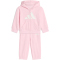 adidas Essentials Baby-Jogginganzug KB9646 - clear pink/white/white 80