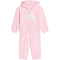 adidas Essentials Baby-Jogginganzug KB9646 - clear pink/white/white 80