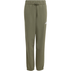 adidas Essentials Trainingshose Kinder KS2957 - olive strata/white 140
