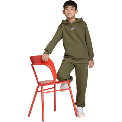 adidas Essentials Trainingshose Kinder KS2957 - olive strata/white 140