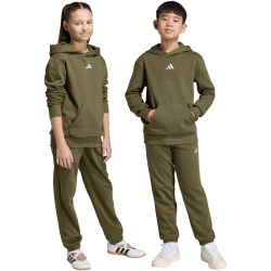 adidas Essentials Trainingshose Kinder KS2957 - olive strata/white 140