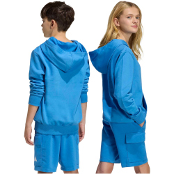 adidas Essentials Hoodie Kinder KD3382 - ray blue/white 140