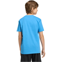 adidas Essentials T-Shirt Kinder KD3368 - ray blue/white 164