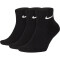 3er Pack NIKE Everyday Cushioned Ankle Trainingsocken black/white 34-38