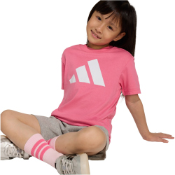 adidas Essentials T-Shirt + Shorts Set Kinder KD6005 - pink fusion/white 128