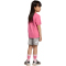adidas Essentials T-Shirt + Shorts Set Kinder KD6005 - pink fusion/white 128