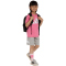 adidas Essentials T-Shirt + Shorts Set Kinder KD6005 - pink fusion/white 128