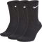 3er Pack NIKE Everyday Cushioned Crew Trainingssocken black/white 34-38