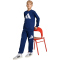 adidas Essentials Jogginganzug Kinder KD8541 - dark blue/white 140