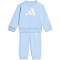 adidas Essentials Baby-Jogginganzug KD8537 - glow blue/white/white 104