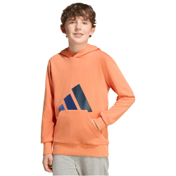 adidas Essentials Hoodie Kinder KD8456 - dusky orange/team royal blue/dark blue/aurora ink 140