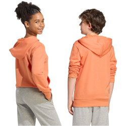 adidas Essentials Hoodie Kinder KD8456 - dusky orange/team royal blue/dark blue/aurora ink 140