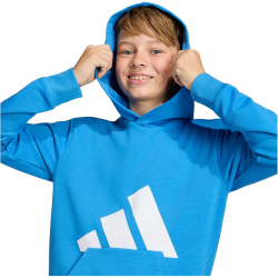 adidas Essentials Hoodie Kinder KD8454 - ray blue/white 140