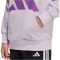 adidas Essentials Hoodie Kinder KD8453 - ice lavender/active purple 140