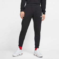 NIKE Sportswear Club French Terry Jogginghose black/white XL