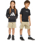 adidas Essentials Sweatshorts Kinder KB9644 - wonder cargo/white 110