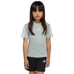 adidas Essentials T-Shirt Kinder KE3883 - wonder sage/white 116