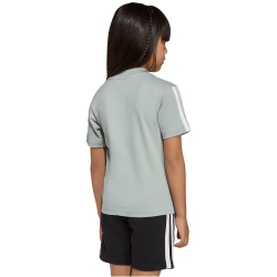 adidas Essentials T-Shirt Kinder KE3883 - wonder sage/white 116