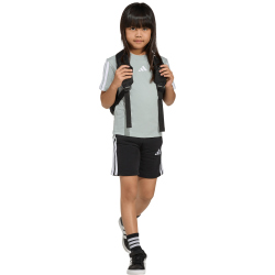 adidas Essentials T-Shirt Kinder KE3883 - wonder sage/white 116