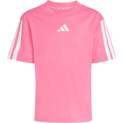 adidas Essentials T-Shirt Kinder JV7351 - pink fusion/white 116