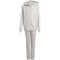 adidas Essentials Trainingsanzug Kinder KE0992 - medium grey heather/white 152