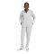 adidas Essentials Trainingsanzug Kinder KE0992 - medium grey heather/white 152