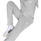 adidas Essentials Trainingsanzug Kinder KE0992 - medium grey heather/white 152
