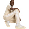 adidas Essentials Trainingshose Kinder KD8582 - crystal linen/white 128