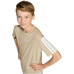 adidas Essentials T-Shirt Kinder KD8555 - wonder cargo/white 140