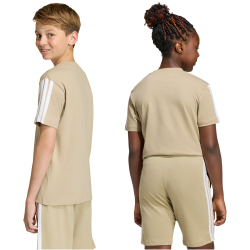 adidas Essentials T-Shirt Kinder KD8555 - wonder cargo/white 140