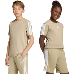 adidas Essentials T-Shirt Kinder KD8555 - wonder cargo/white 140