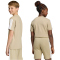 adidas Essentials T-Shirt Kinder KD8555 - wonder cargo/white 140