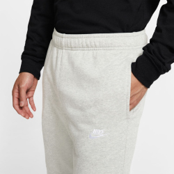 NIKE Sportswear Club French Terry Jogginghose dark grey heather/matte silver M