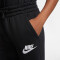 NIKE Sportswear Club Fleece-Jogginghose Kinder black/white S (128-137 cm)