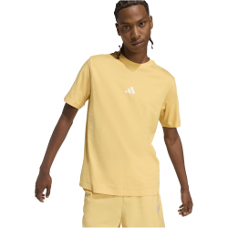 adidas Essentials Small Logo Single Jersey T-Shirt Herren KT0561 - semi ice tangerine/white S