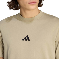 adidas Essentials Small Logo Single Jersey T-Shirt Herren KC0905 - wonder cargo/black XXL