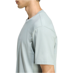 adidas Essentials Small Logo Single Jersey T-Shirt Herren KC0903 - wonder sage/white S