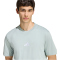 adidas Essentials Small Logo Single Jersey T-Shirt Herren KC0903 - wonder sage/white S