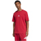 adidas Essentials Small Logo Single Jersey T-Shirt Herren KC0902 - active maroon/white M