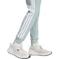adidas 3-Streifen Tricot Regular Tapered Trainingshose Herren KC1371 - wonder sage/white S