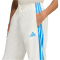 adidas 3-Streifen Tricot Regular Fit Open Hem Trainingshose Herren KC1376 - off white M